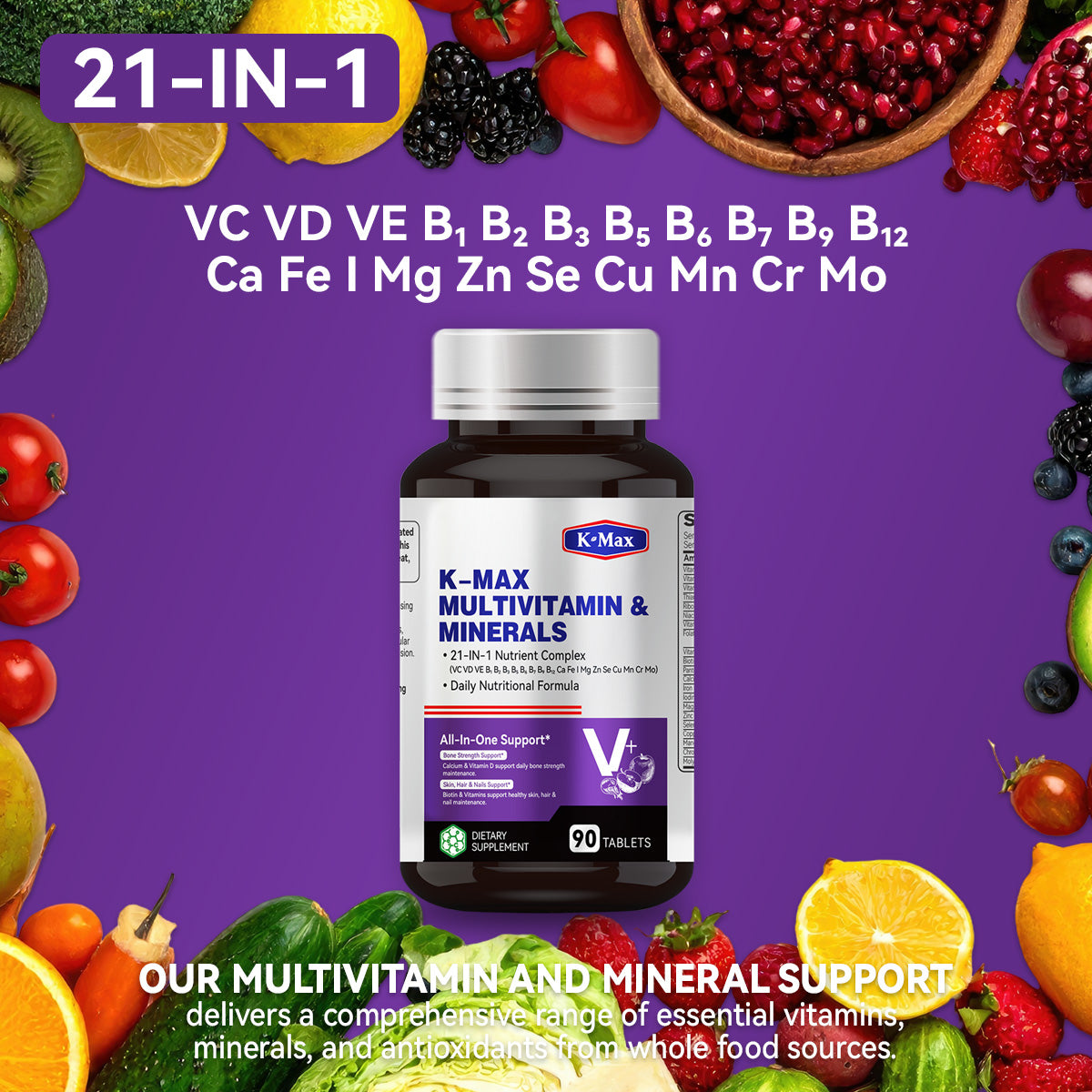 MULTIVITAIMIN & MINERALS